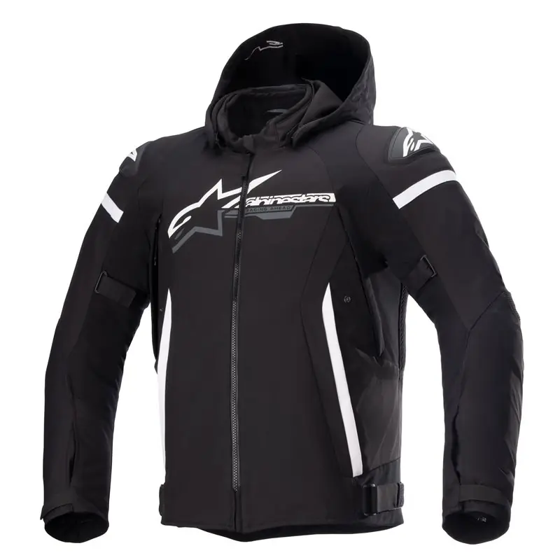 Alpinestars Zaca Waterproof Jacket Black White 12 Weekendaanbieding