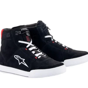 Beperkt Aanbod Alpinestars Chrome Shoes Black White Bright Red 1304