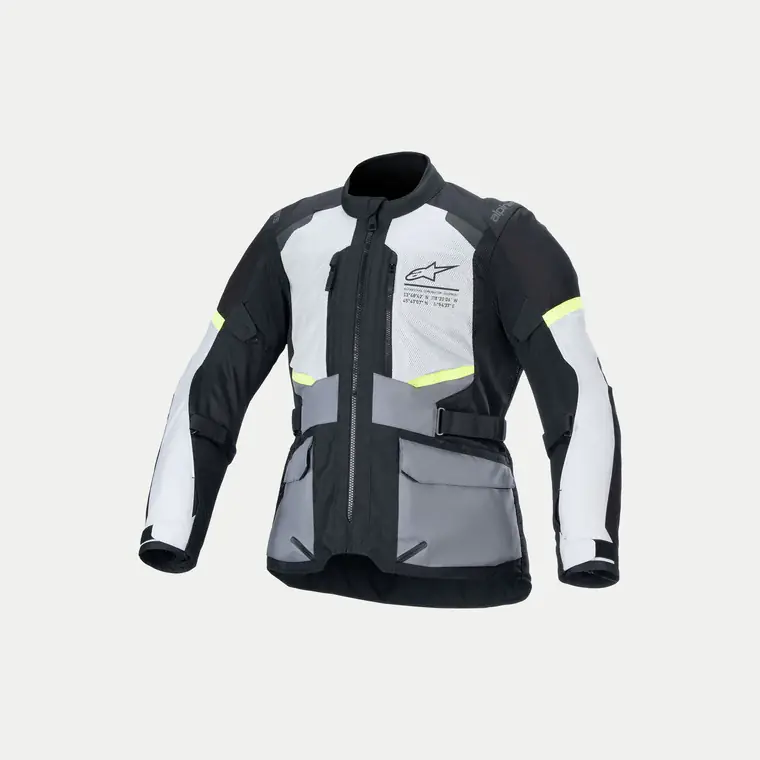 Alpinestars Andes Air Drystar Jacket Ice Grey Dark Grey 9191 Laatste Versie
