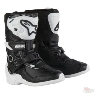 Fabrieksprijs Alpinestars tech 3s kids crosslaarzen zwart/wit 28