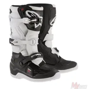 Koop Online Alpinestars tech 7s crosslaarzen zwart/wit 34