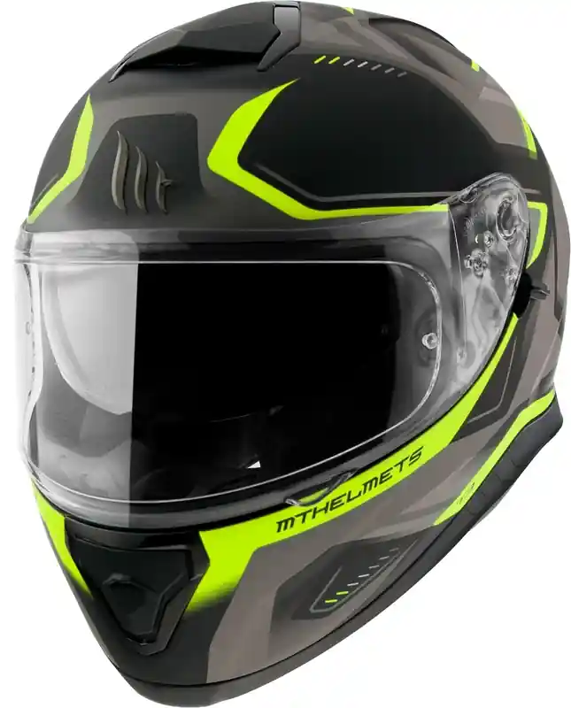 Integrální přilba MT Thunder 3 SV Turbine černo-šedo-fluo žlutá výprodej Meest Verkocht
