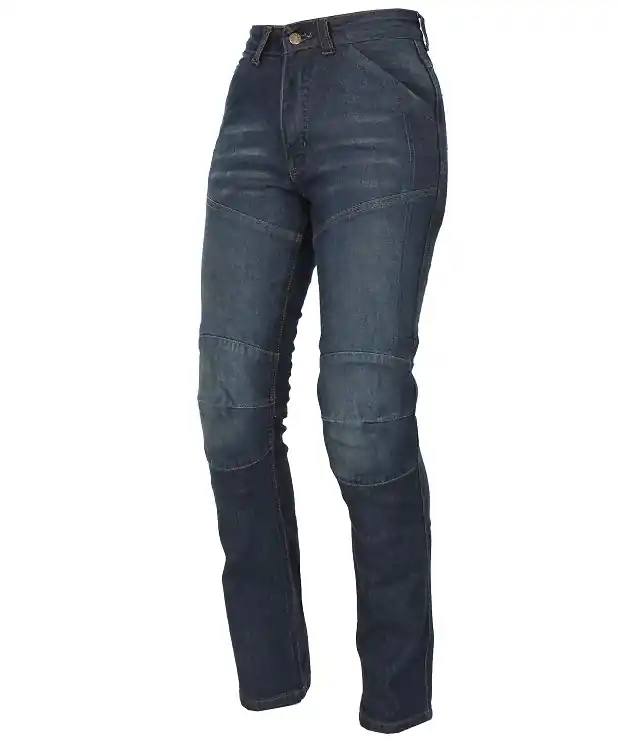Dámské jeansy na motorku Roleff Jeans modré - II. jakost Fabrieksprijs