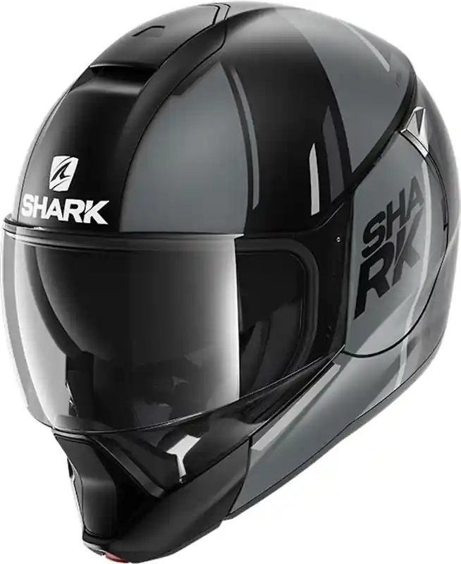 Exclusieve Aanbieding Vyklápěcí přilba SHARK EVOJET Vyda černo-šedá