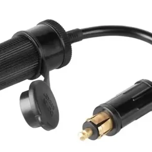 Aanbieding DIN adaptér Interphone s koncovkou z malé moto zásuvky na automobilovou