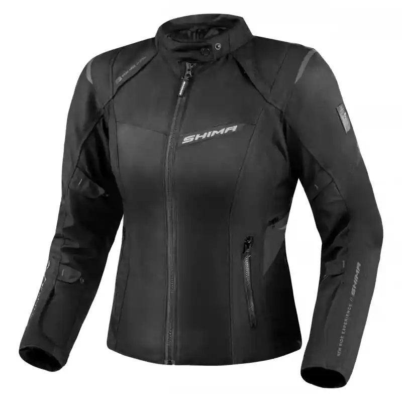 Shima Rush 2.0 Dames Motorjack Zwart Direct Beschikbaar