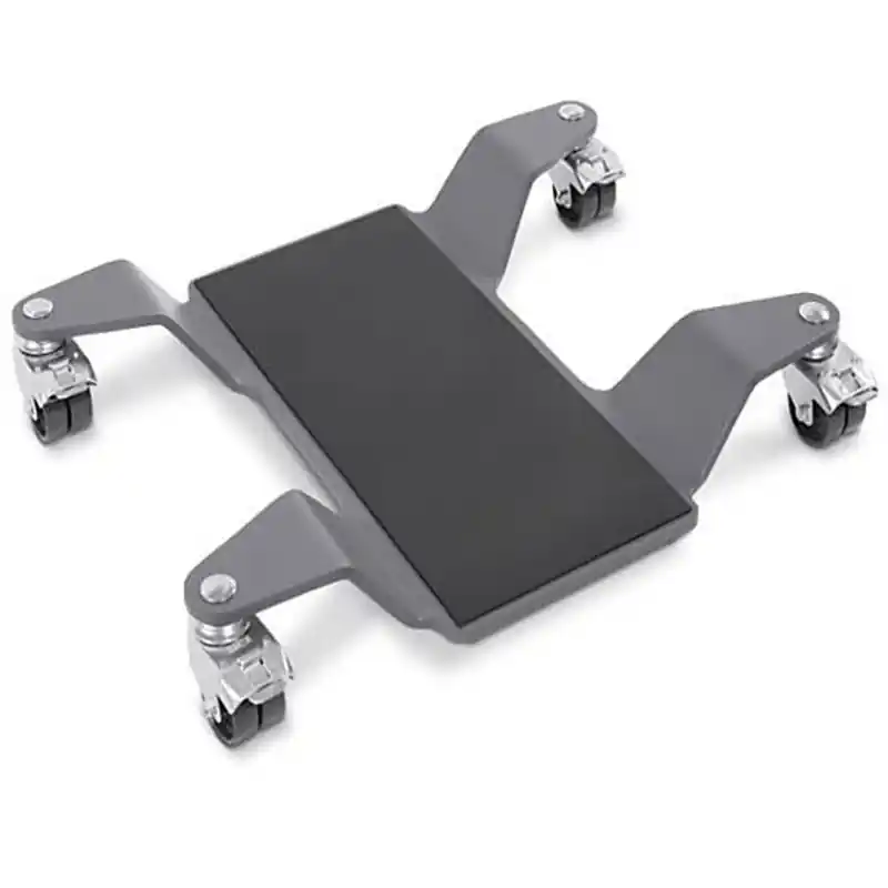 Hete Deal HD mobiele onderlegger onder Q-Tech hoofdstandaard zwart