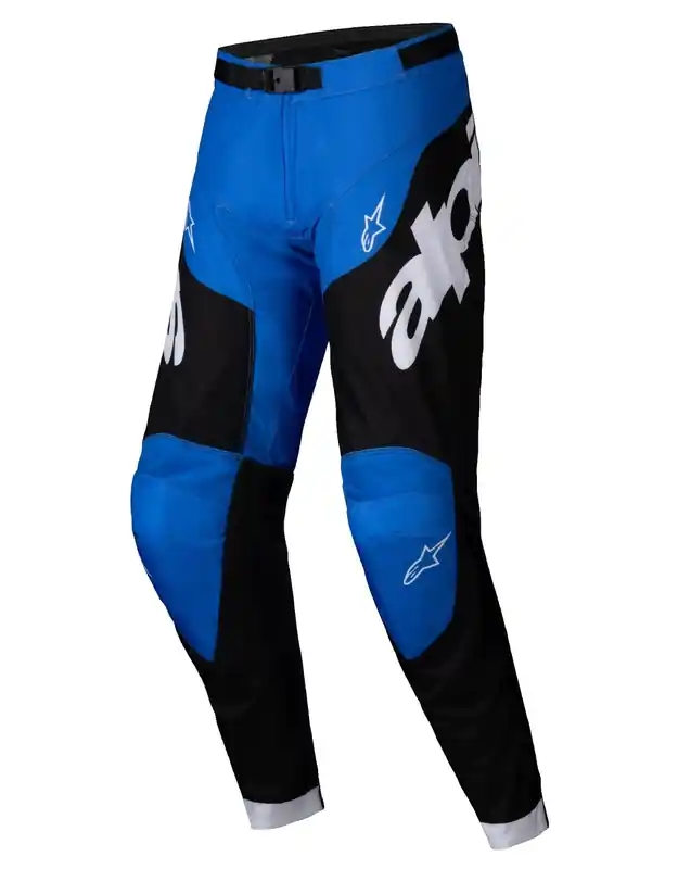 Meest Verkocht Alpinestars Racer Veil Motorcross Broek Blauw en Zwart