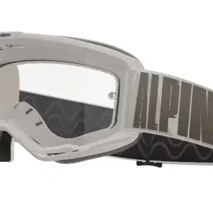 Veilige Betaling Alpinestars Vision 5 Hollow motorcrossbril zand met helder plexi