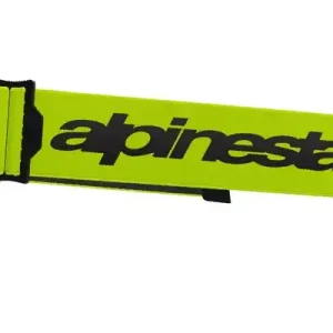 Alpinestars Supertech/Vision 8 fluo geel/zwarte brilriem Actieprijs