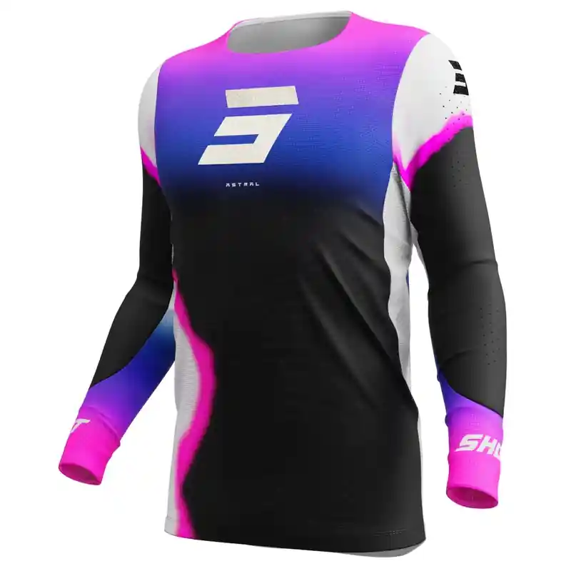 Motorcross trui Shot Aerolite Astral blauw-roze Koopje
