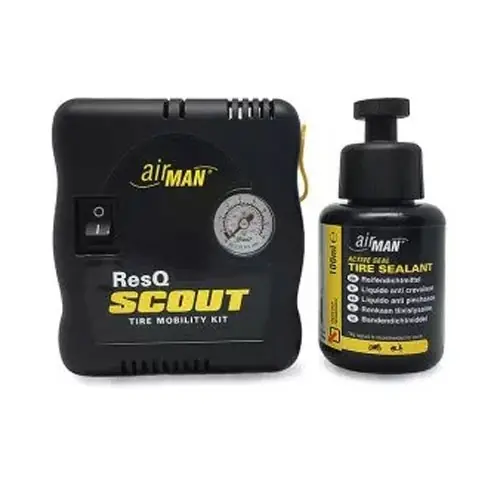 Halfautomatische bandenreparatieset airMAN ResQ Scout VO 100 ml Must-Have