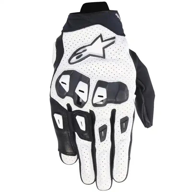 Alpinestars SP X 7 motorhandschoenen wit-zwart XS Laatste Kans