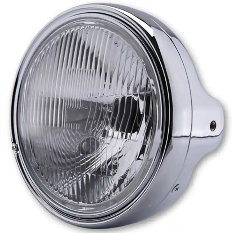 Speciale Aanbieding Highsider Smart LTD 7 koplamp met reliëfglas, chroom