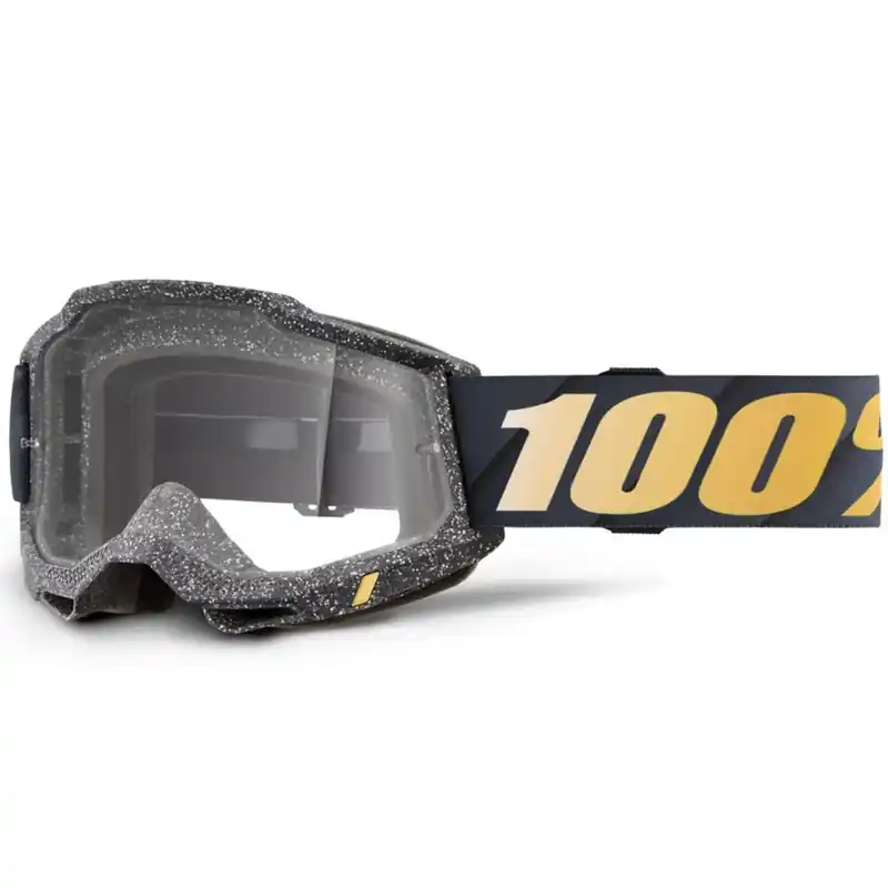 Rechtstreeks Van De Fabrikant 100% Accuri 2 Risland motorcrossbril met helder plexiglas