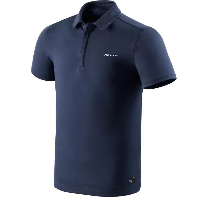 Korting Revit Polo Wyatt T-shirt donkerblauw