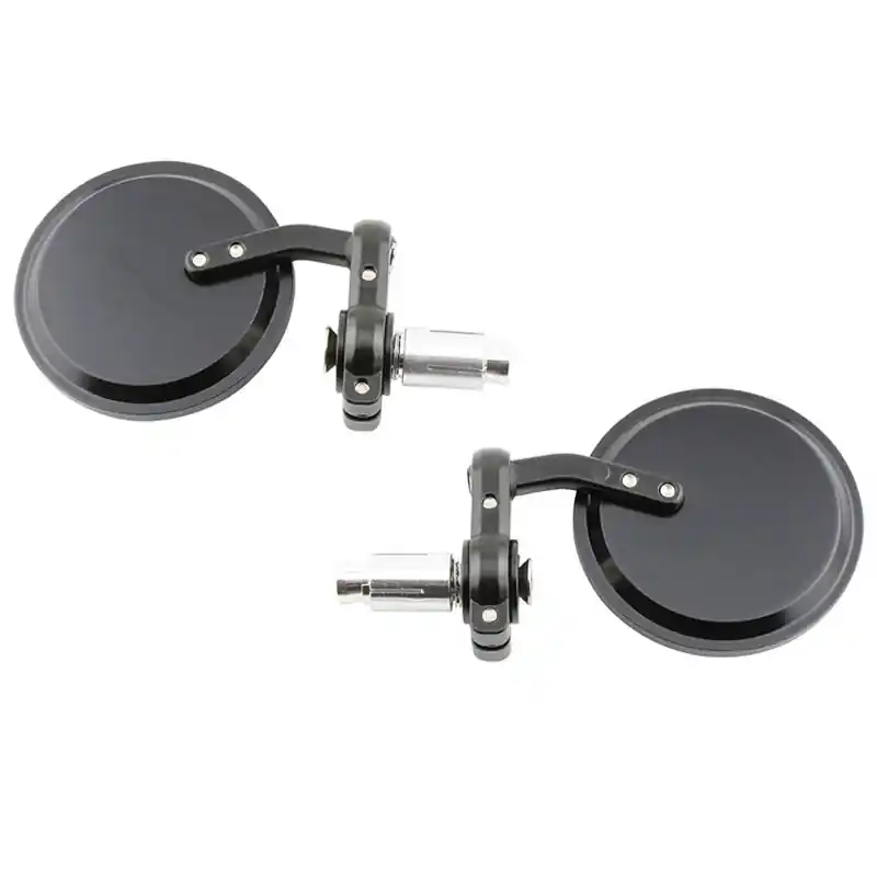 Superprijs Highsider Smart Bar End Achteruitkijkspiegel Links/Rechts Zwart