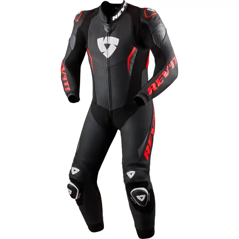Revit Argon 3 motorpak zwart-fluorrood 46 Superprijs