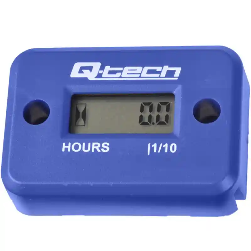 Populair Q-TECH urenteller blauw