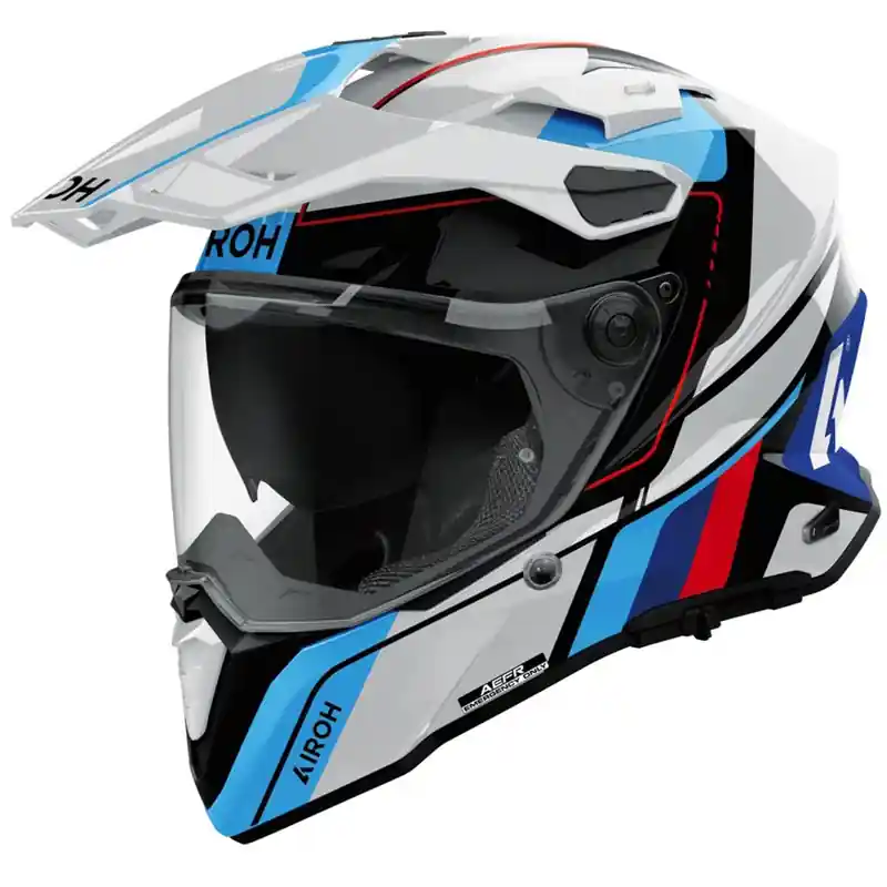 Alleen Vandaag Endurohelm Airoh Commander 2 Skip glanzend wit XS