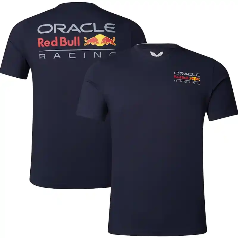 Aanbieding T-shirt Red Bull Racing F1 ESS donkerblauw