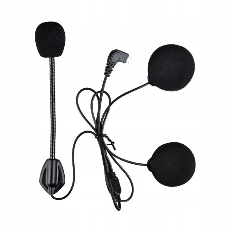 Náhradní ohebný mikrofon a sluchátka pro Bluetooth Intercom MaxTo M2/M3 Betrouwbaar