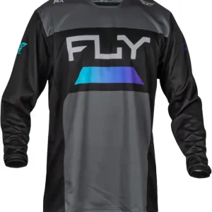 Motorcross trui FLY Racing Kinetic Reload 2024 grijs-zwart-blauw uitverkoop Lage Prijs