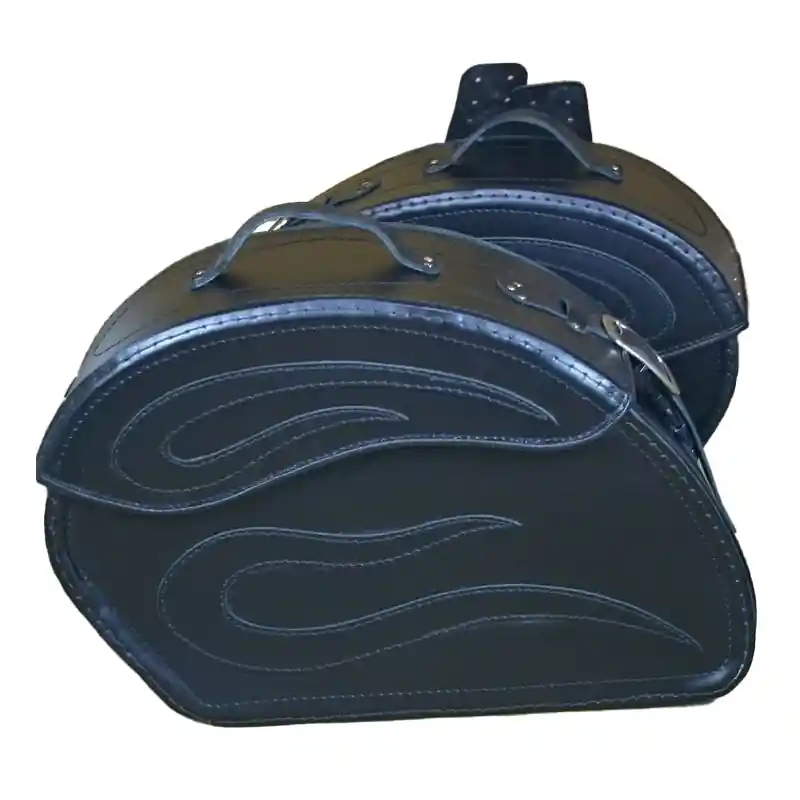 Aanbieding Leren motortassen RSA S152 zwart 18 l