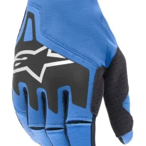 Alpinestars Techstar crosshandschoenen blauw-zwart-wit Shop Nu