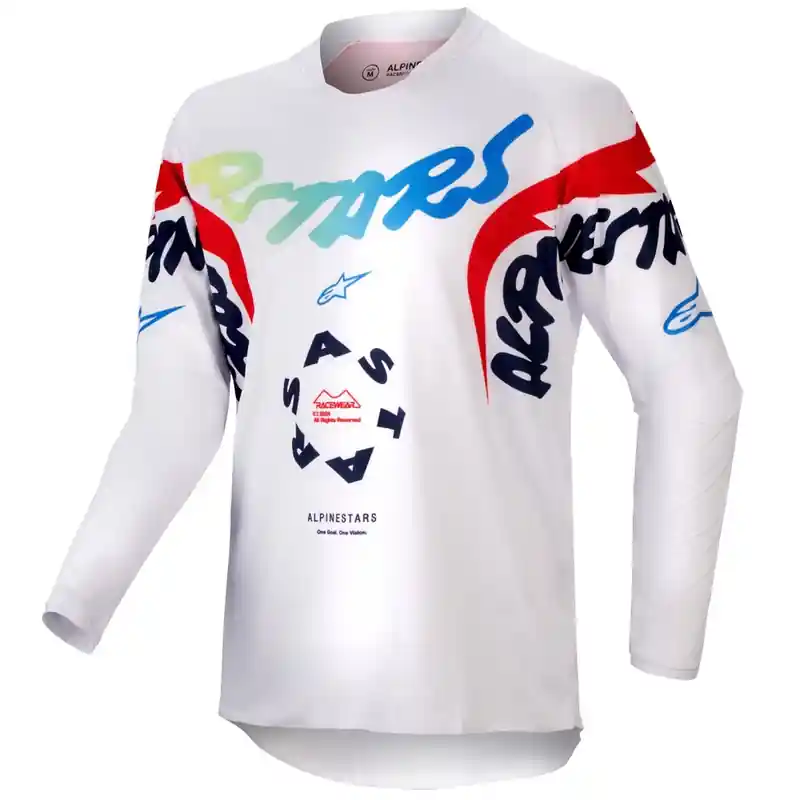 Alpinestars Racer Hana kindercrossshirt wit Hete Deal