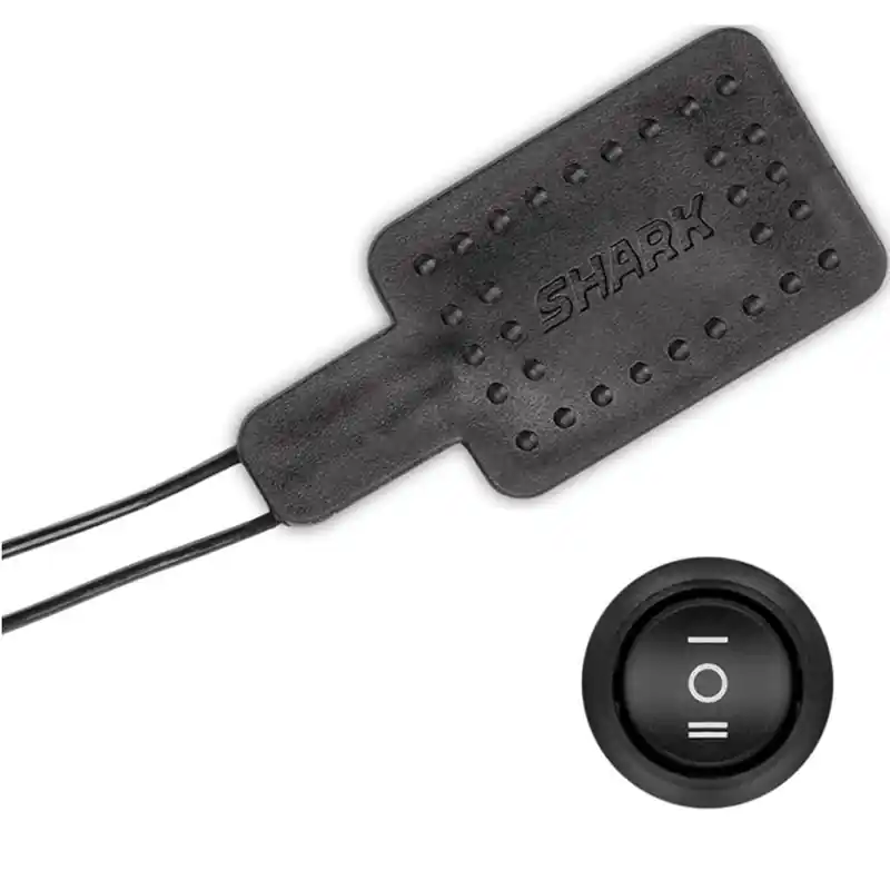 Populair Shark Duimwarmer Kit zwart