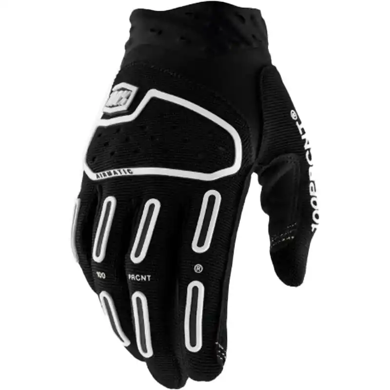 100% Airmatic 2 motorcrosshandschoenen zwart S Beperkte Voorraad