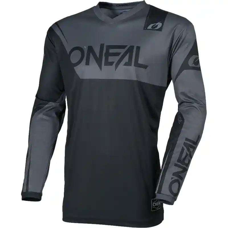 Voordeelprijs O'Neal Element Racewear motorcrossshirt zwart-grijs