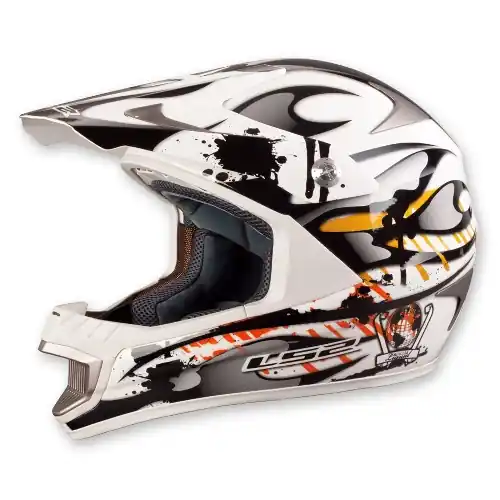 Bestseller Motokrosová přilba LS2 MX442 Magma bílá