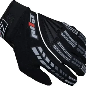 Beste Prijs Kids mx handschoenen voor motor Pilot zwart 3
