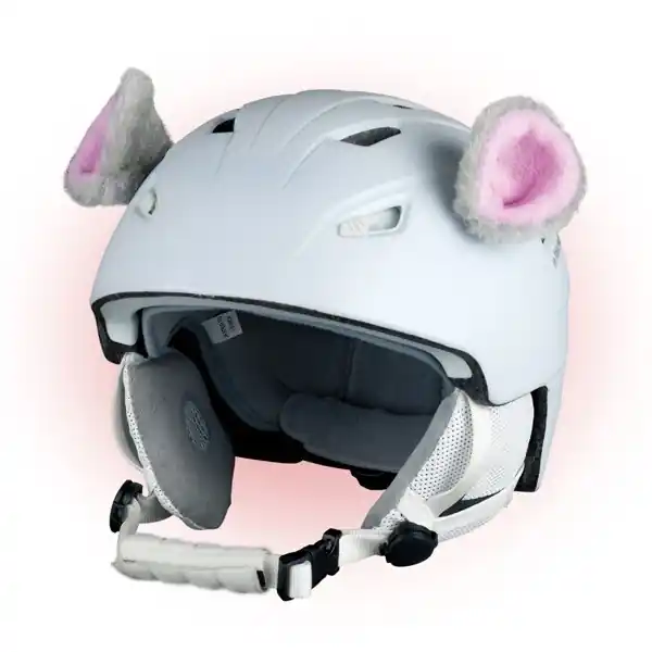 Oren op helm Muis roze Dagaanbieding