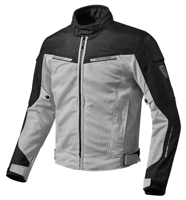 Moto bunda Revit Airwave 2 stříbrno-černá výprodej Laatste Kans