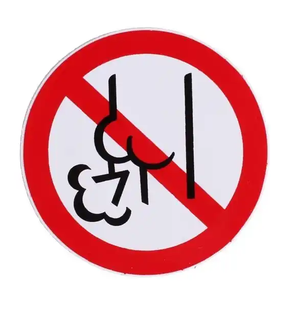 Nálepka DO NOT FART Speciale Aanbieding