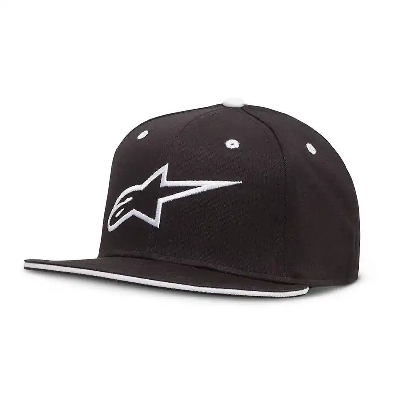 Alpinestars Ageless Flatbill Cap Zwart Wit S/M Betaalbaar