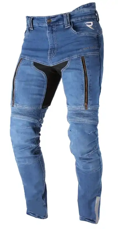 Uitverkoop Jeansy na motorku Street Racer Denim modré výprodej