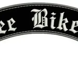 Alleen Vandaag Patch Free Biker-top met lint