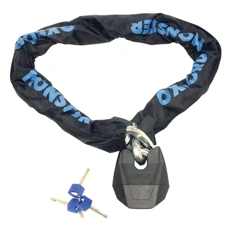 Oxford MonsterXL 2 m kettingslot voor motorfiets Hete Deal