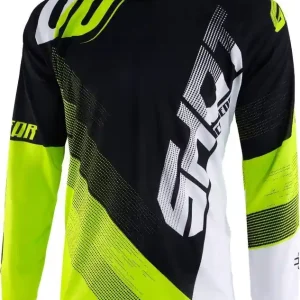 Weekendaanbieding Motokrosový dres Shot DEVO Ultimate černo-fluo žlutý
