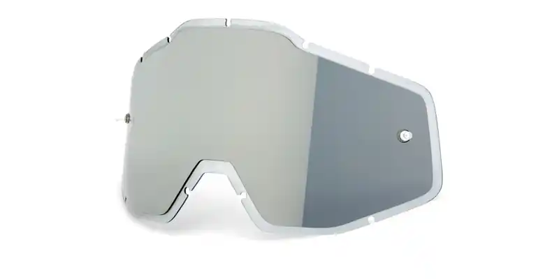 Veilige Betaling Plexi 100% Injected Racecraft/Accuri/Strata stříbrné chrom (Anti-fog)