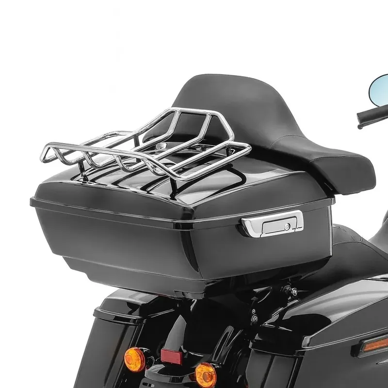 Top Case Box King OLR compatibel met Harley Davidson modellen met Bagagerek zwart Craftride Koopje