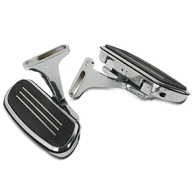 Passagier Voetsteunen passend voor Harley Davidson Touring 93-26 Craftride CF2 met bevestigingsmateriaal chroom Merkproduct