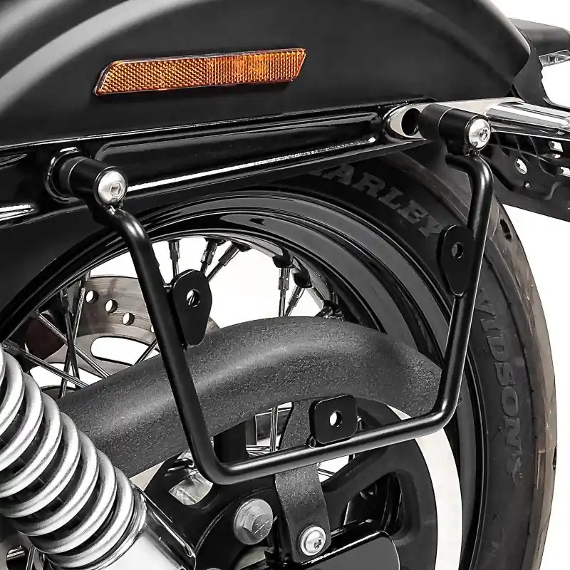 Zadeltas houder passend voor Harley Davidson Dyna Street Bob 91-17 links-rechts Craftride Betrouwbaar