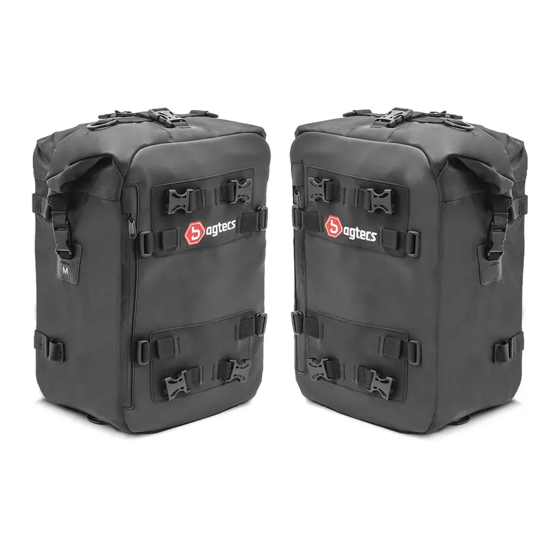 Valbeugel tas paar 2x20l Bagtecs CB8 voor crashbars drybag waterdicht Voordeelprijs