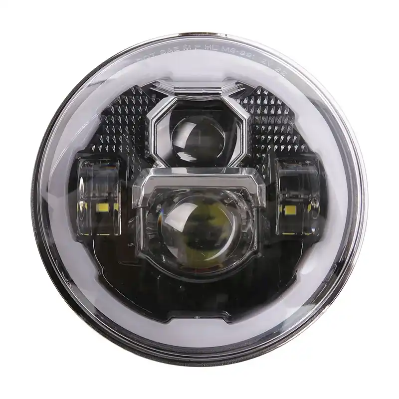Goedkoop Hoofd koplamp compatibel met Harley Davidson Craftride M91 LED koplamp 7 "Inch