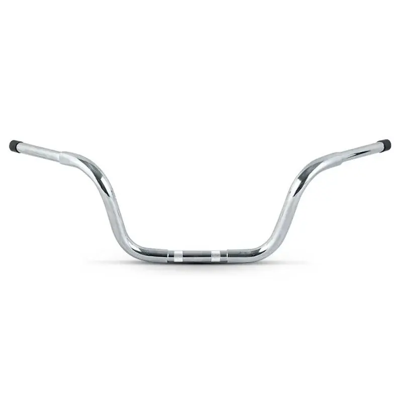 Stuur Ape Hanger Fat Classic 1-1/4" Hoogte 10" compatibel met Harley Davidson van Craftride Chroom Flitsaanbieding